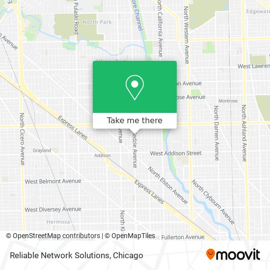 Reliable Network Solutions map