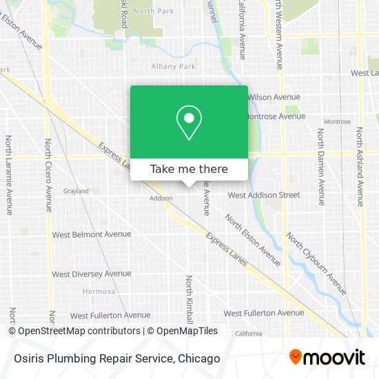 Mapa de Osiris Plumbing Repair Service