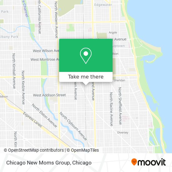 Mapa de Chicago New Moms Group