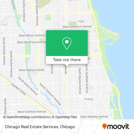 Chicago Real Estate Services map