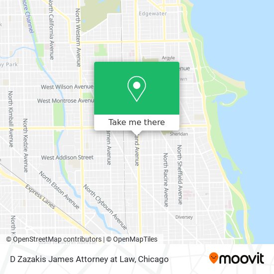 D Zazakis James Attorney at Law map