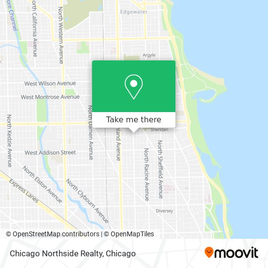 Chicago Northside Realty map