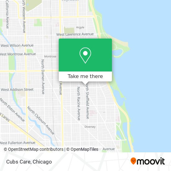Cubs Care map