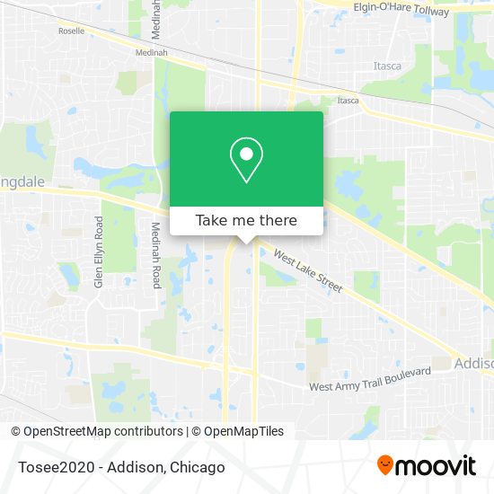 Tosee2020 - Addison map