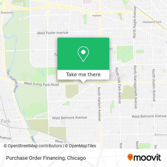 Purchase Order Financing map