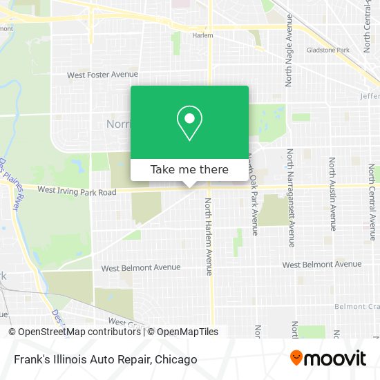 Mapa de Frank's Illinois Auto Repair