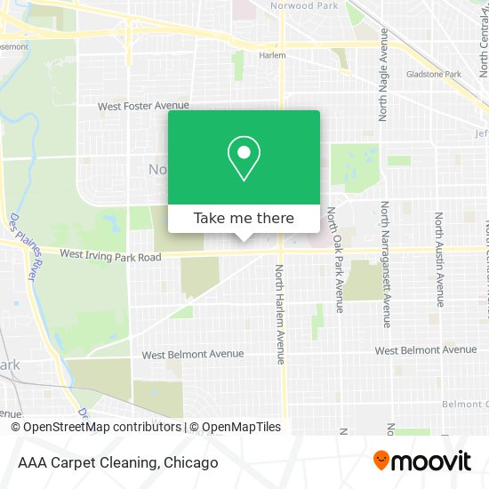 Mapa de AAA Carpet Cleaning