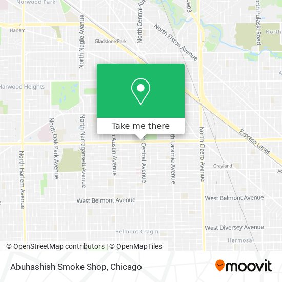 Abuhashish Smoke Shop map