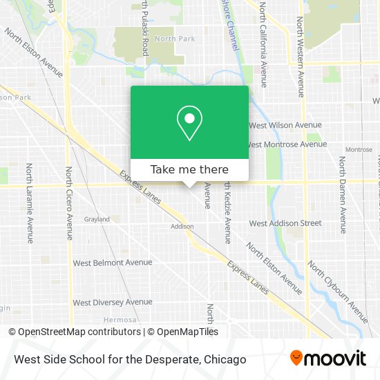 Mapa de West Side School for the Desperate