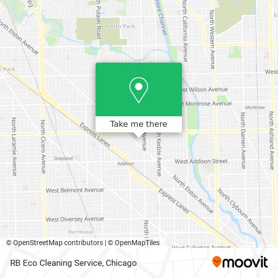 Mapa de RB Eco Cleaning Service