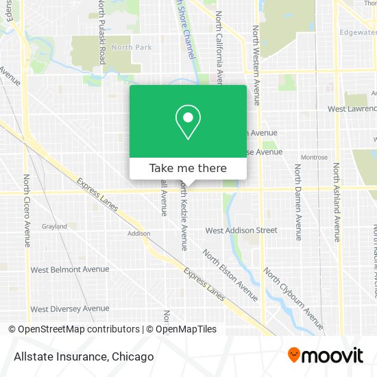 Allstate Insurance map