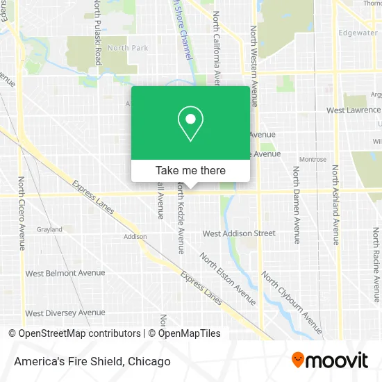 America's Fire Shield map