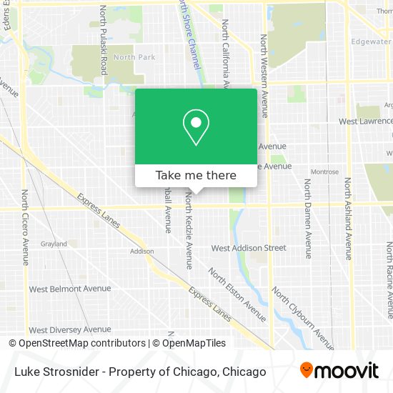 Mapa de Luke Strosnider - Property of Chicago