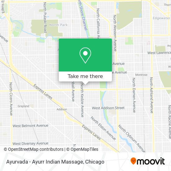 Ayurvada - Ayurr Indian Massage map
