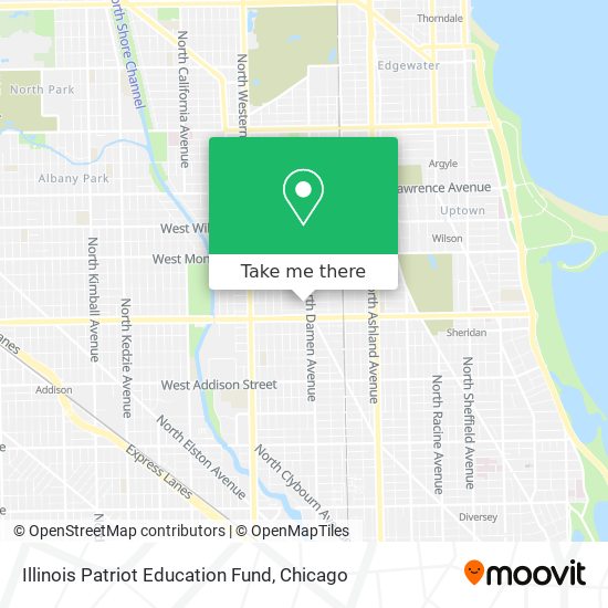 Mapa de Illinois Patriot Education Fund