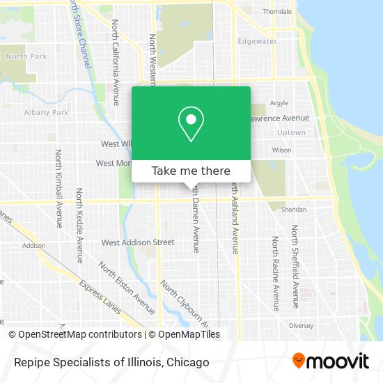 Repipe Specialists of Illinois map