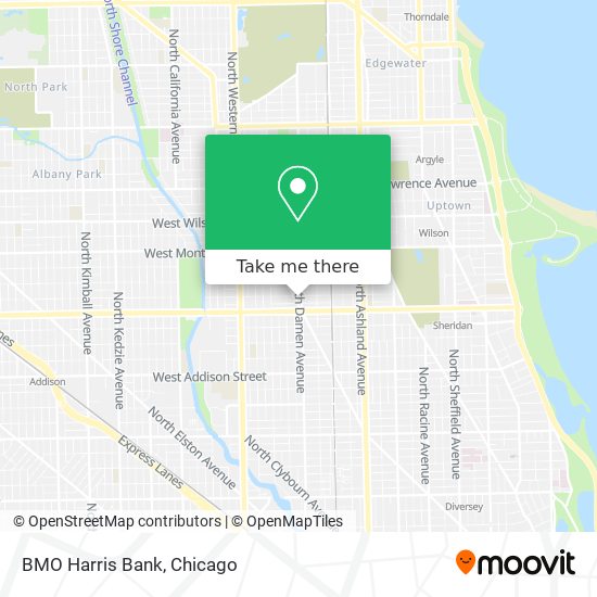 BMO Harris Bank map