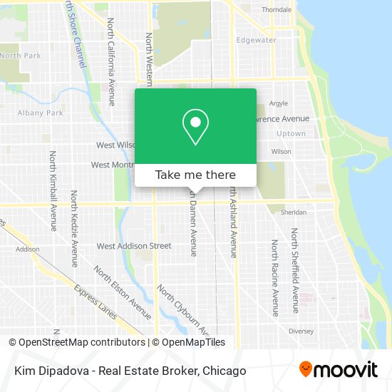 Kim Dipadova - Real Estate Broker map