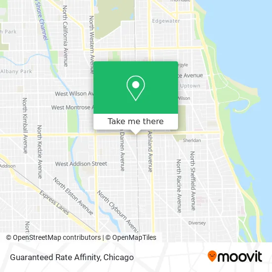 Guaranteed Rate Affinity map