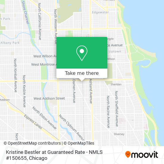 Mapa de Kristine Bestler at Guaranteed Rate - NMLS #150655