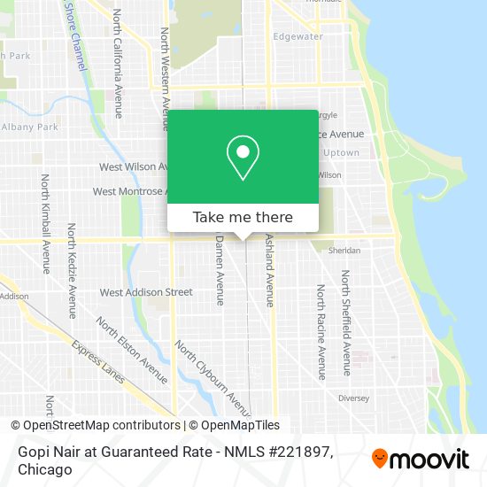 Gopi Nair at Guaranteed Rate - NMLS #221897 map