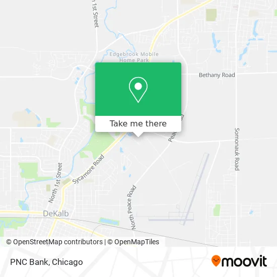 PNC Bank map