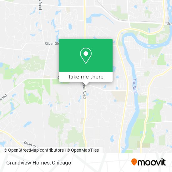 Grandview Homes map