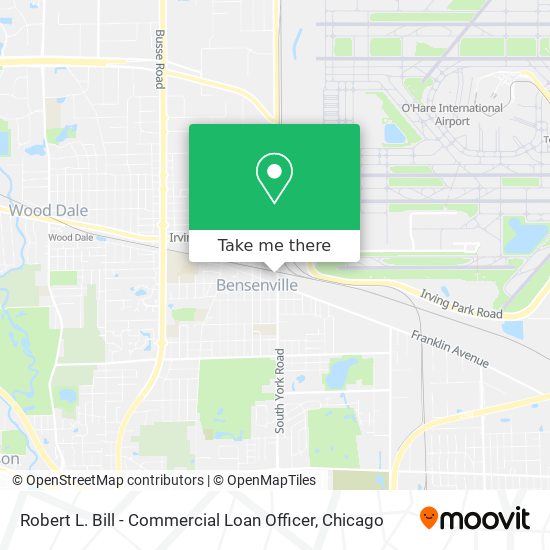 Robert L. Bill - Commercial Loan Officer map