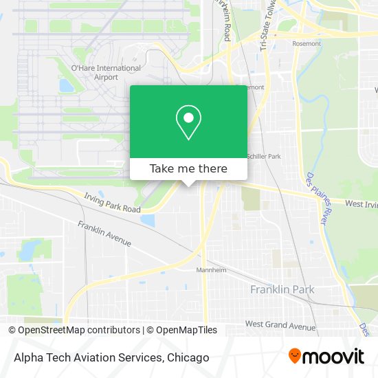 Alpha Tech Aviation Services map