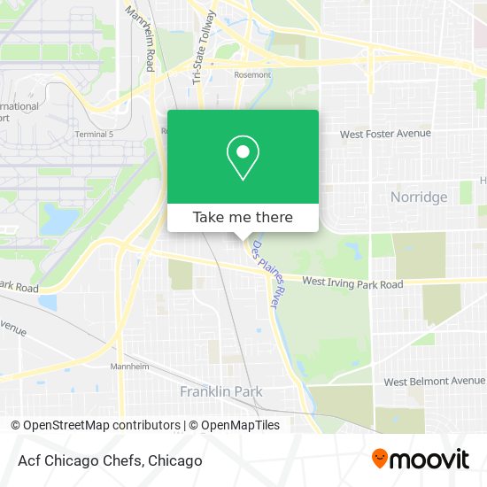 Acf Chicago Chefs map