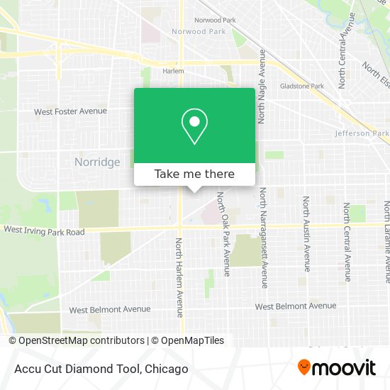 Accu Cut Diamond Tool map