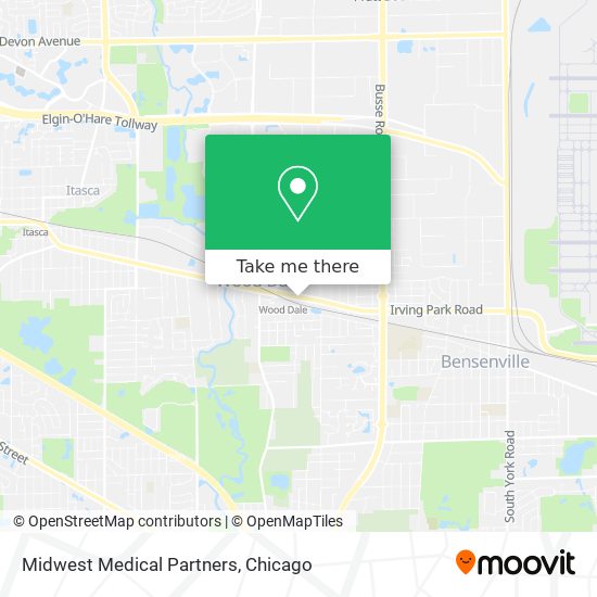 Midwest Medical Partners map