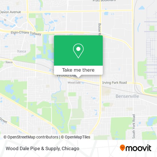 Wood Dale Pipe & Supply map