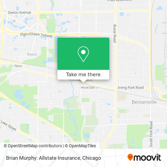 Brian Murphy: Allstate Insurance map