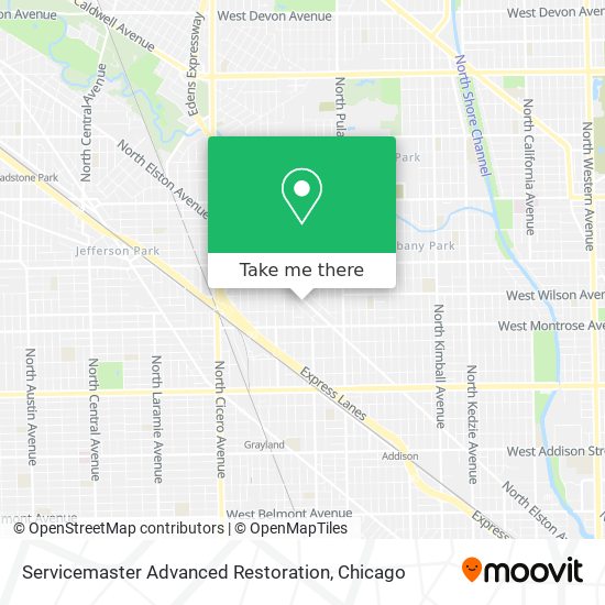 Servicemaster Advanced Restoration map