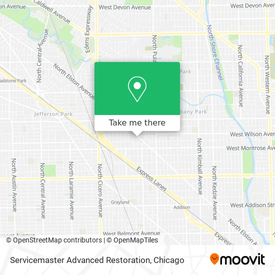 Servicemaster Advanced Restoration map