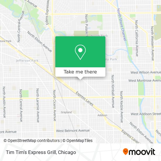 Tim Tim's Express Grill map