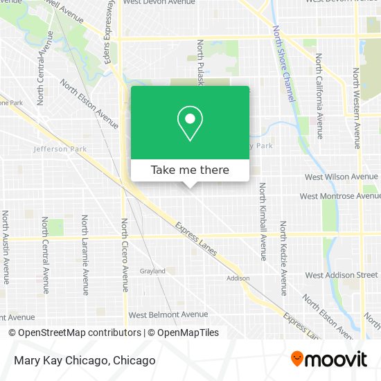 Mapa de Mary Kay Chicago