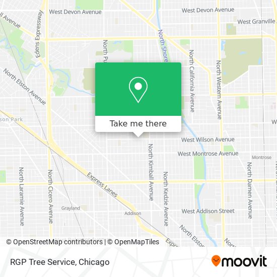 RGP Tree Service map