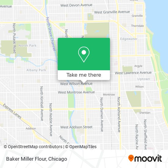 Baker Miller Flour map