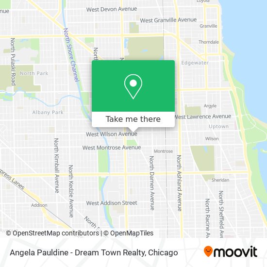 Mapa de Angela Pauldine - Dream Town Realty