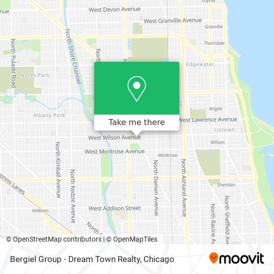 Bergiel Group - Dream Town Realty map