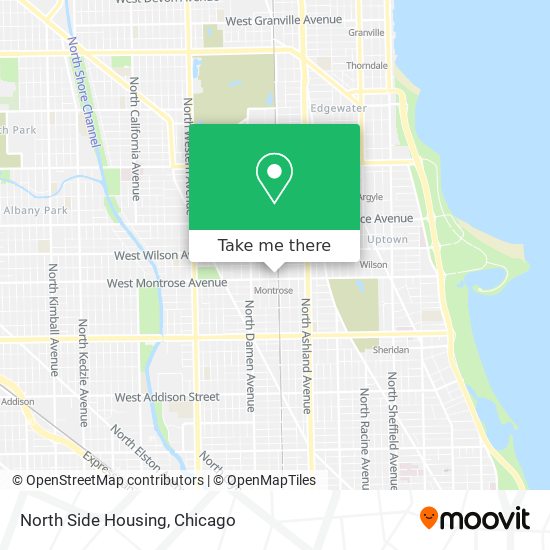 North Side Housing map