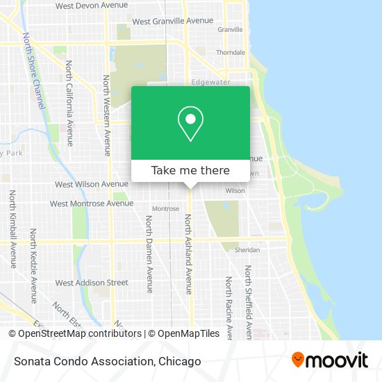 Sonata Condo Association map