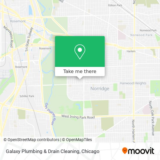 Mapa de Galaxy Plumbing & Drain Cleaning