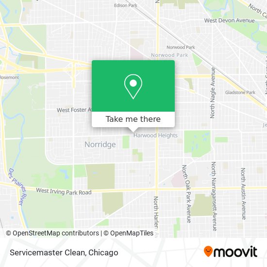 Servicemaster Clean map