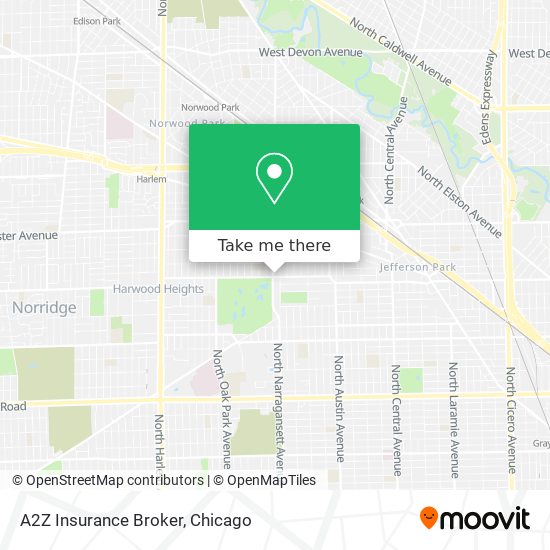 A2Z Insurance Broker map