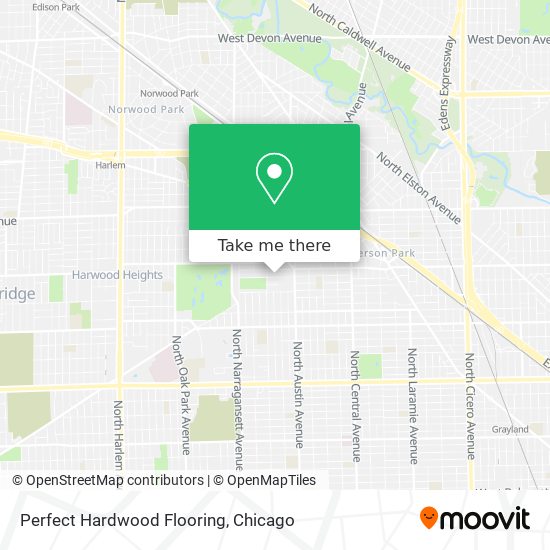 Perfect Hardwood Flooring map