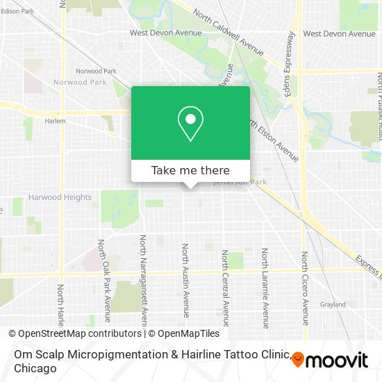 Mapa de Om Scalp Micropigmentation & Hairline Tattoo Clinic