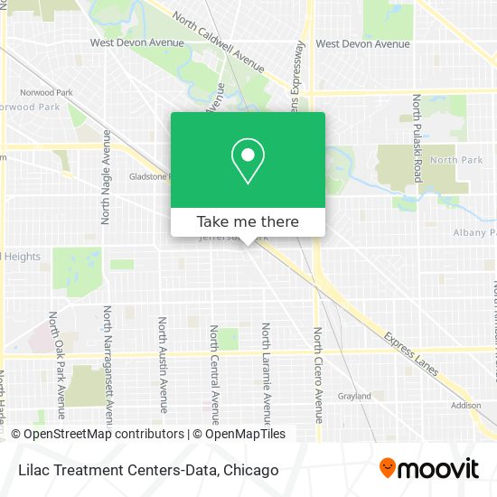 Lilac Treatment Centers-Data map